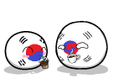 Corea del Surballs bebiendo café
