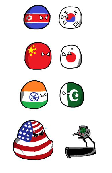Archivo:Coreas - China - Japón - India - Pakistán - EUA.png