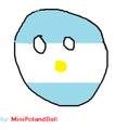 Argentinaball echo en paint