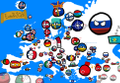 Mapa de Europa versión Polandball