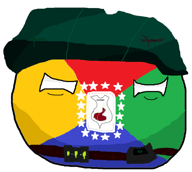 Pedro Juan Caballeroball - Wiki Polandball Hispana