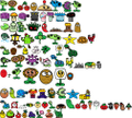 Estaba aburrido e hice TODAS LAS PLANTAS de PvZ1 Me volví loco con Chupa Chuck