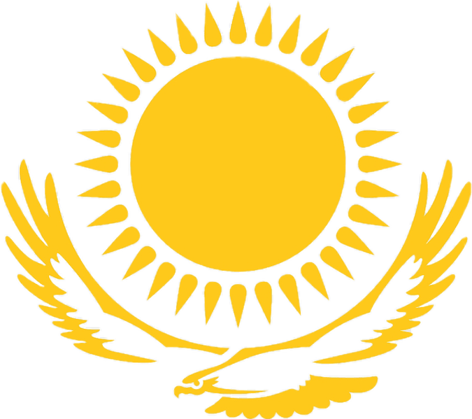 Archivo:Escudo Bandera Kazajistán.png