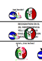 La celebración de Méxicoball con El Salvadorball.