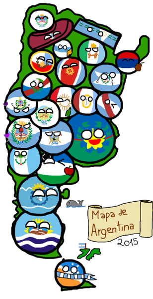 Archivo:Mapa Polandball de Argentina.png