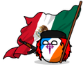 Shire_Z_Rob armada y con la bandera de Italia con escudo