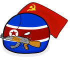 Commie North Koreaball.png