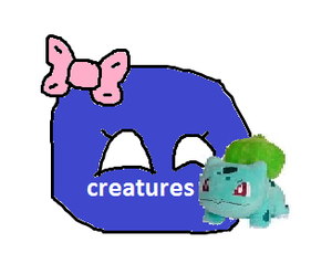 Creaturesball con un peluche de bulbasaur.png