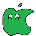 En ocasiones, Apple se representa como una... apple.